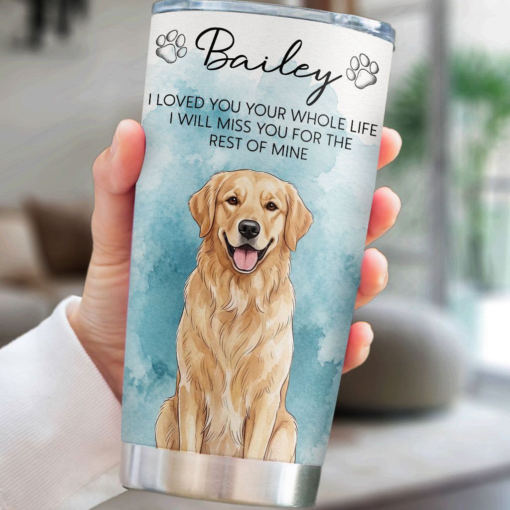 Custom Christmas Birthday Gifts For Pet Lovers • Forever Remembered - Personalized Tumbler
