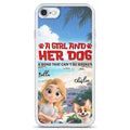 Dog And Mom Summer - Personalized Phone Case