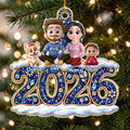 Custom Christmas Decor Home Birthday Gifts For Dog Lovers • A New Chapter Begins - Personalized Acrylic Ornament