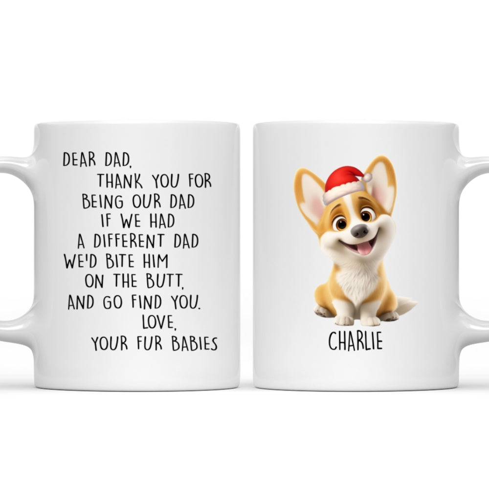 Custom Christmas Birthday Gifts For Dog Lovers • Favorite Human Cartoon Christmas - Personalized Coffee Mug