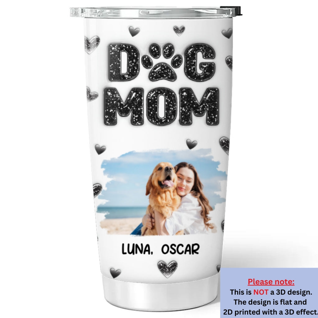 Adore You Photo - Personalized 3D Inflated Effect Tumbler