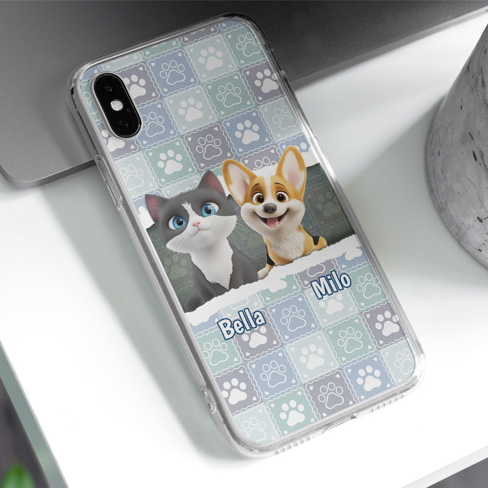 Hide And Seek With Us - Personalized Phone Case
