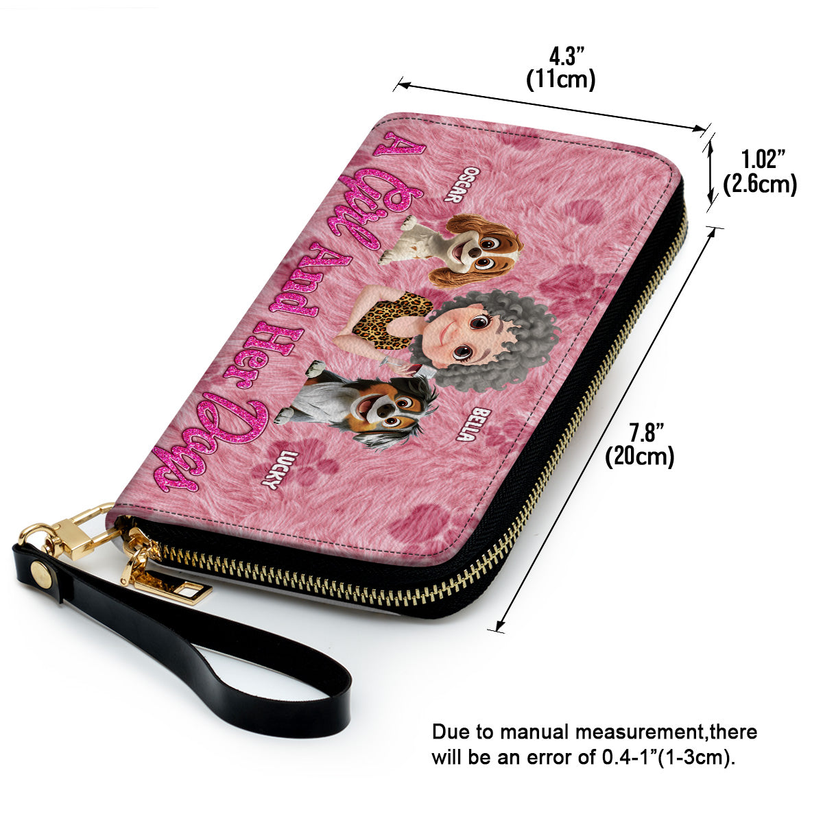 Gentle Mom - Personalized Leather Wallet