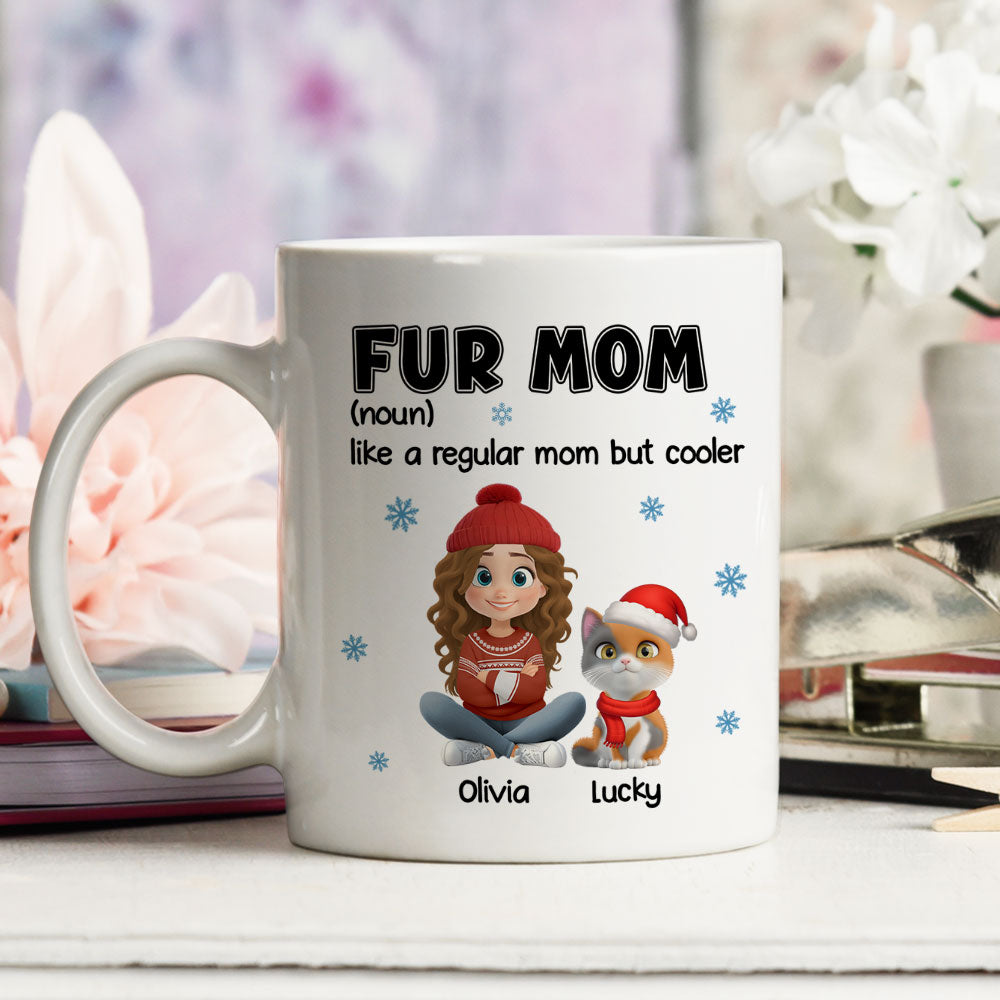 Custom Christmas Birthday Gifts For Pet Lovers • But Cooler Pet Version - Personalized Coffee Mug