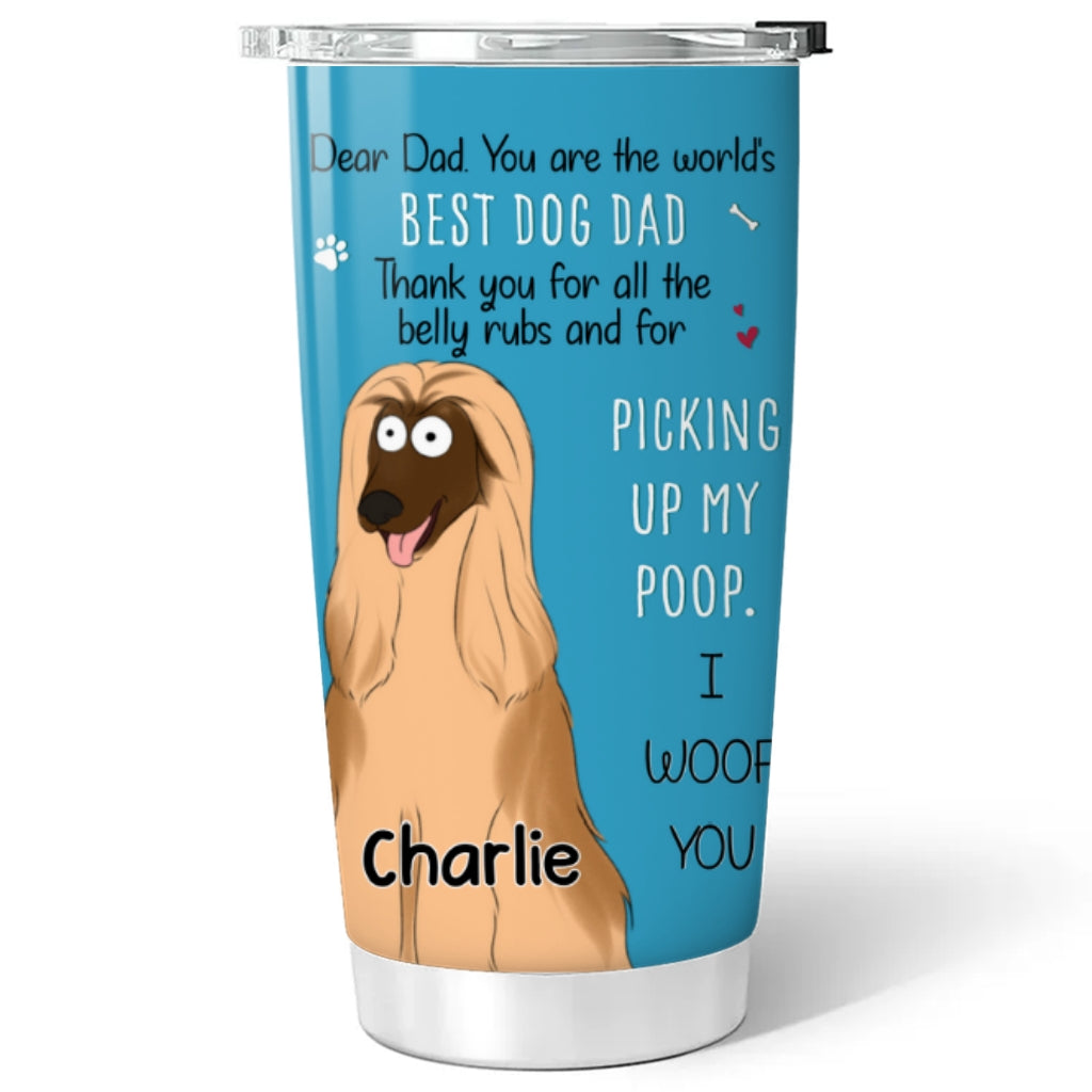 Custom Mother's day Birthday Gifts For Pet Mom, Pet Lovers • All The Belly Rubs - Personalized Tumbler