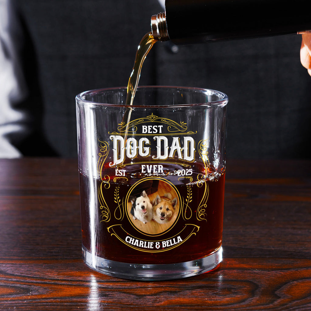 Whiskey Logo Photo - Personalized Whiskey Glass
