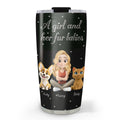 Custom Christmas Birthday Gifts For Pet Mom, Pet Lovers • Every Second With Them - Personalized Tumbler