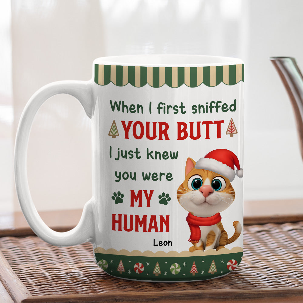 Custom Christmas Birthday Gifts For Cat Mom, Cat Lovers • I Just Knew Cat Ver - Personalized Coffee Mug