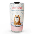 Custom Mother's day Birthday Gifts For Cat Mom, Cat Lovers • The Most Perfect One We Could Find - Personalized 3D Effect Tumbler