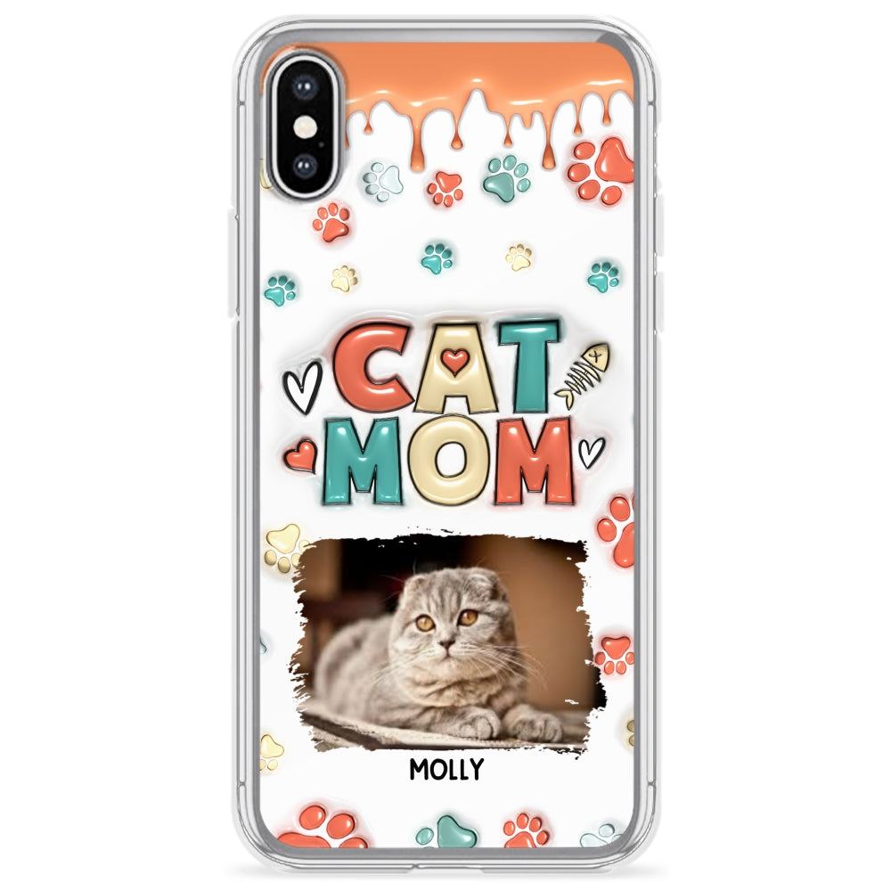 My Lovely Cat Photo - Personalized 3D Inflated Effect Phone Case
