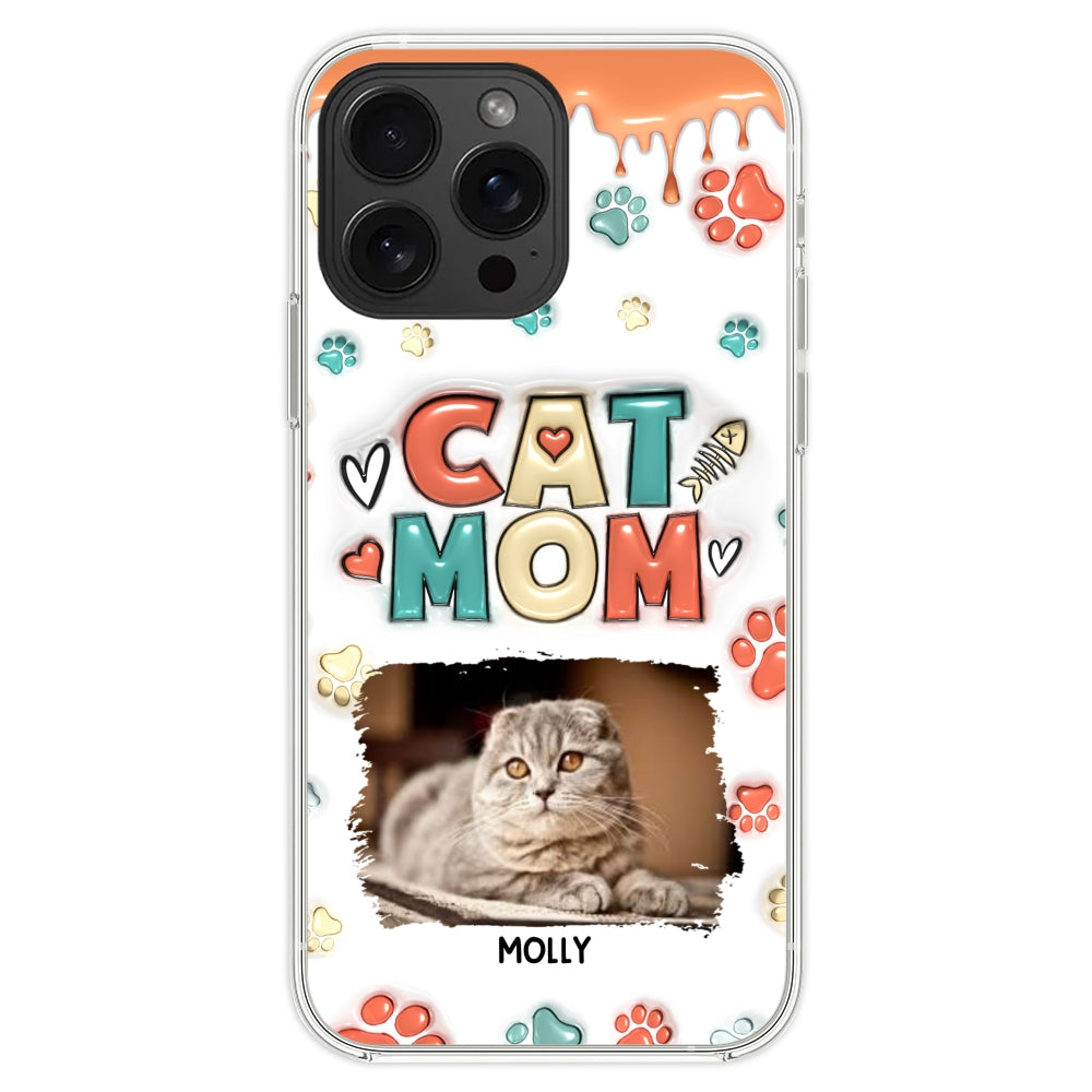 My Lovely Cat Photo - Personalized 3D Inflated Effect Phone Case