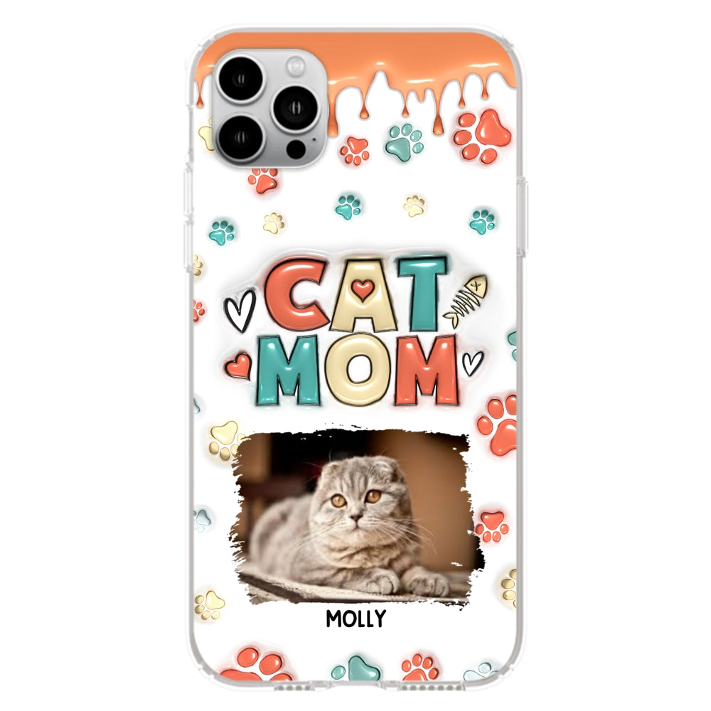 My Lovely Cat Photo - Personalized 3D Inflated Effect Phone Case
