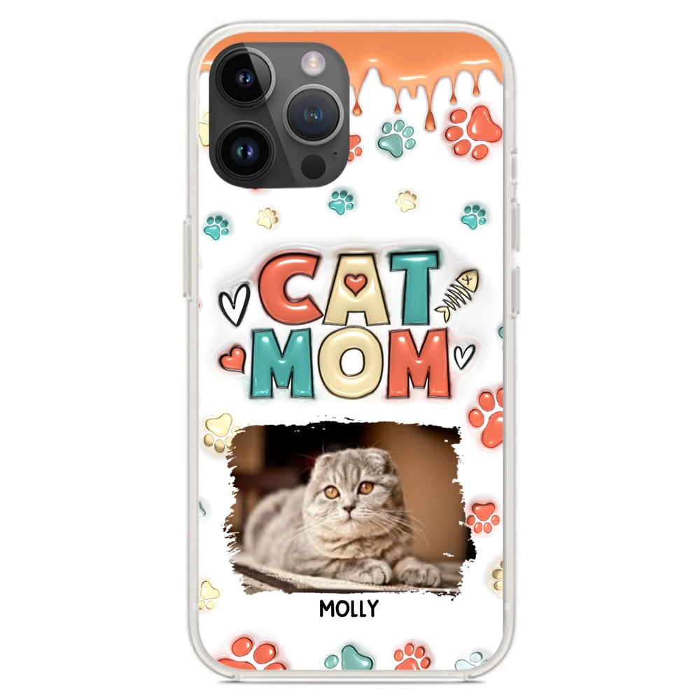 My Lovely Cat Photo - Personalized 3D Inflated Effect Phone Case