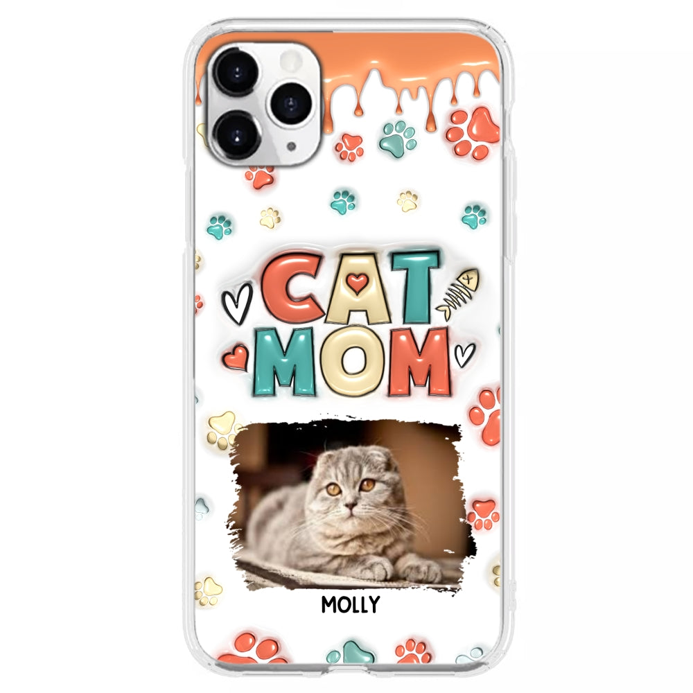My Lovely Cat Photo - Personalized 3D Inflated Effect Phone Case