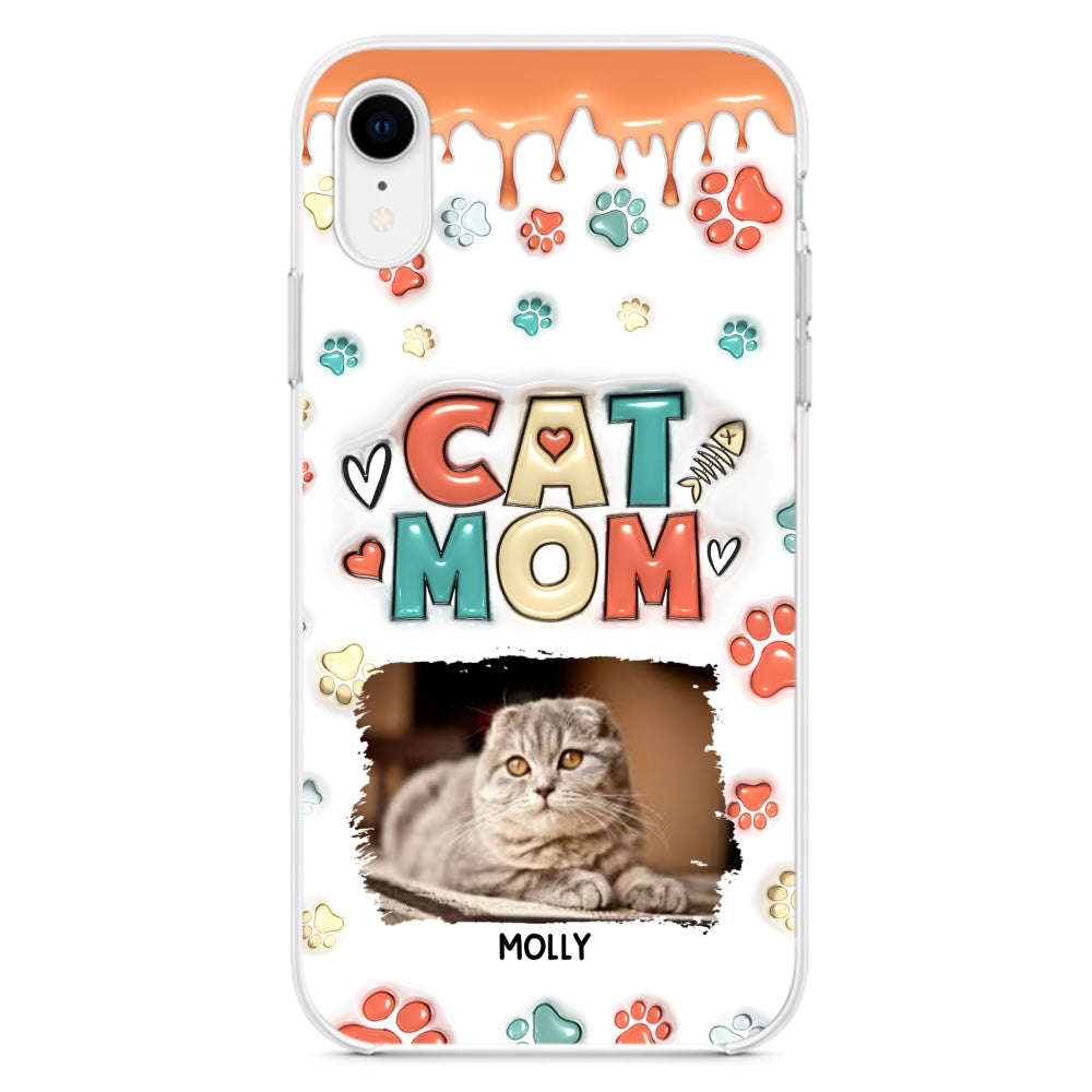My Lovely Cat Photo - Personalized 3D Inflated Effect Phone Case
