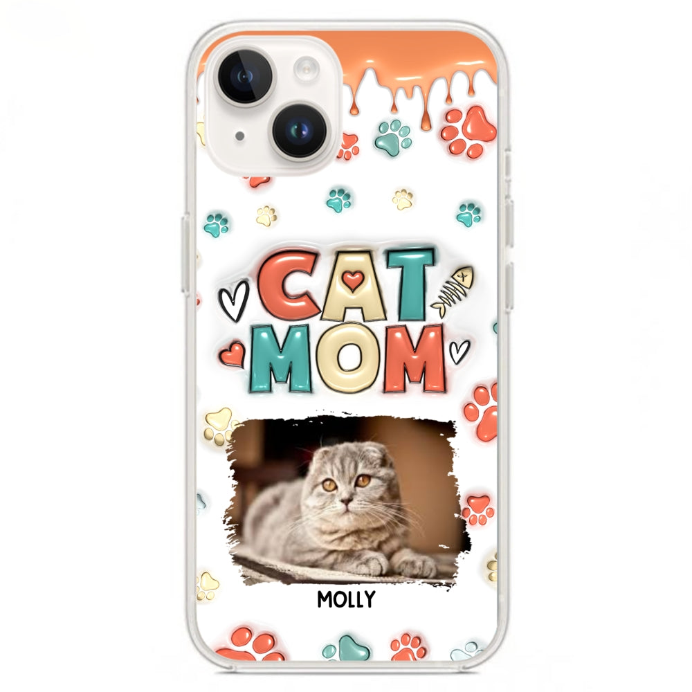 My Lovely Cat Photo - Personalized 3D Inflated Effect Phone Case