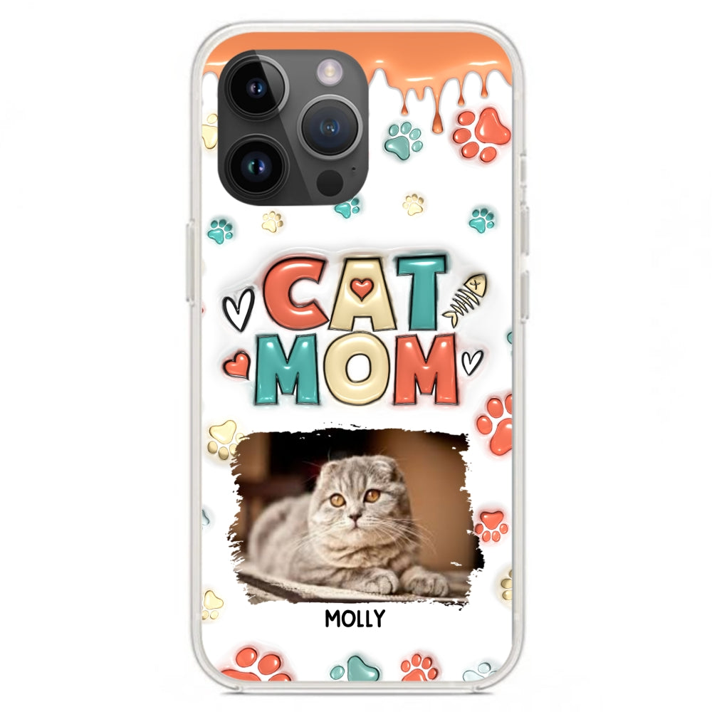 My Lovely Cat Photo - Personalized 3D Inflated Effect Phone Case