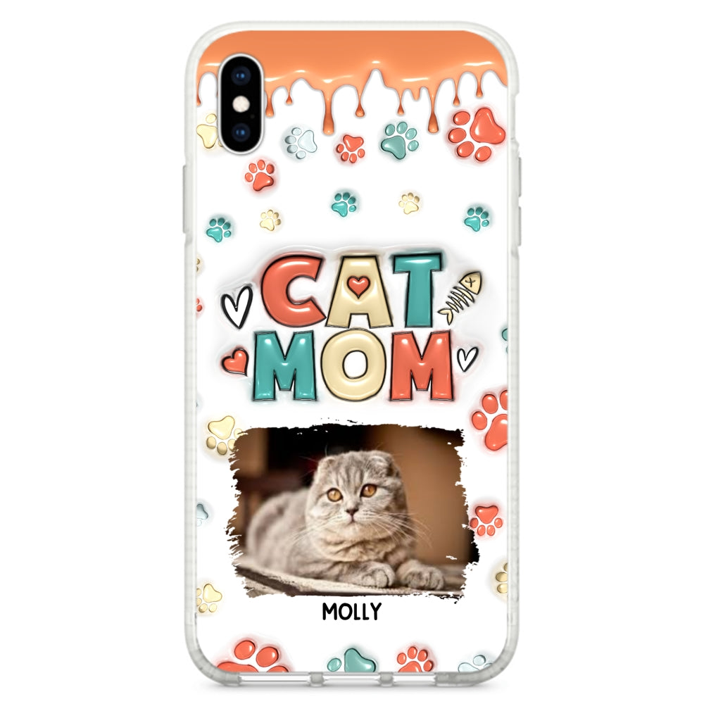 My Lovely Cat Photo - Personalized 3D Inflated Effect Phone Case