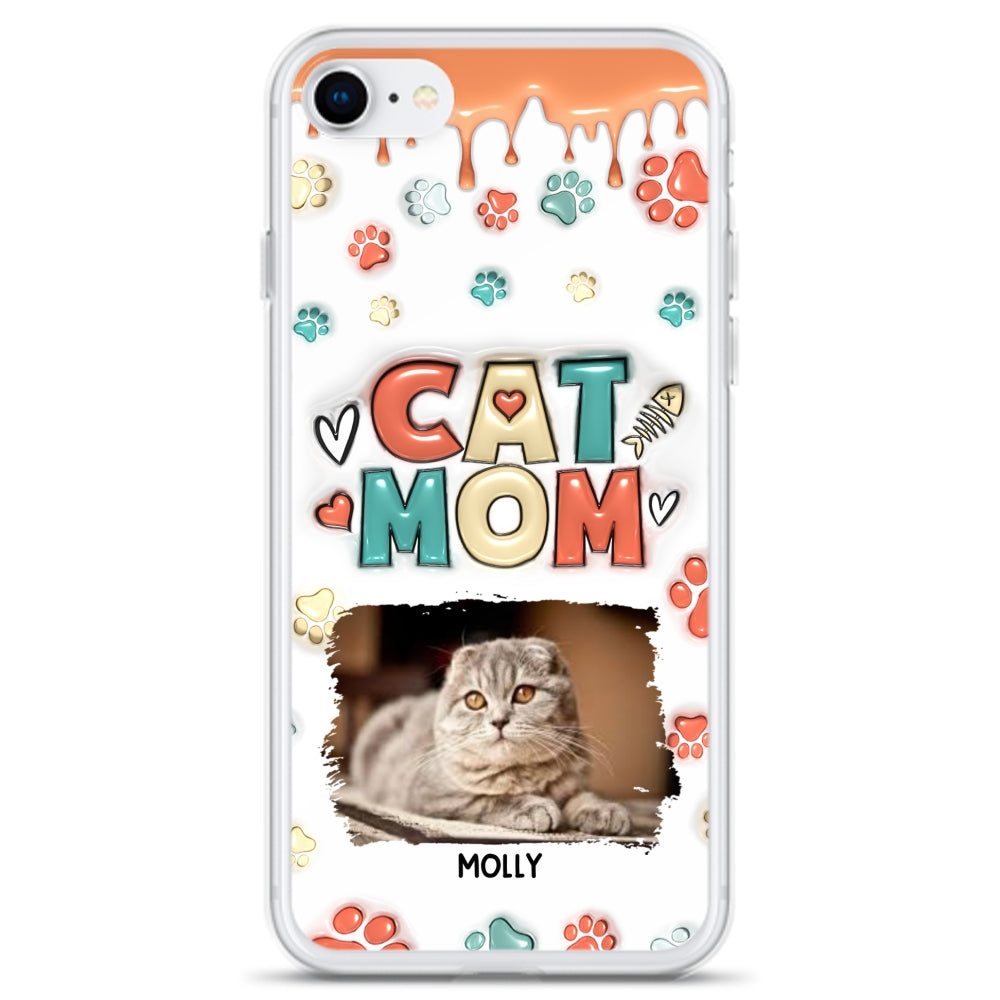 My Lovely Cat Photo - Personalized 3D Inflated Effect Phone Case