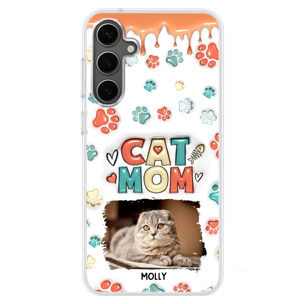 My Lovely Cat Photo - Personalized 3D Inflated Effect Phone Case