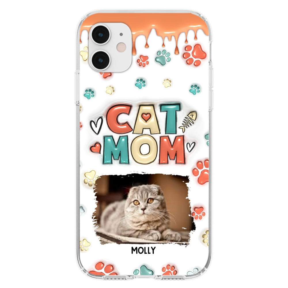 My Lovely Cat Photo - Personalized 3D Inflated Effect Phone Case