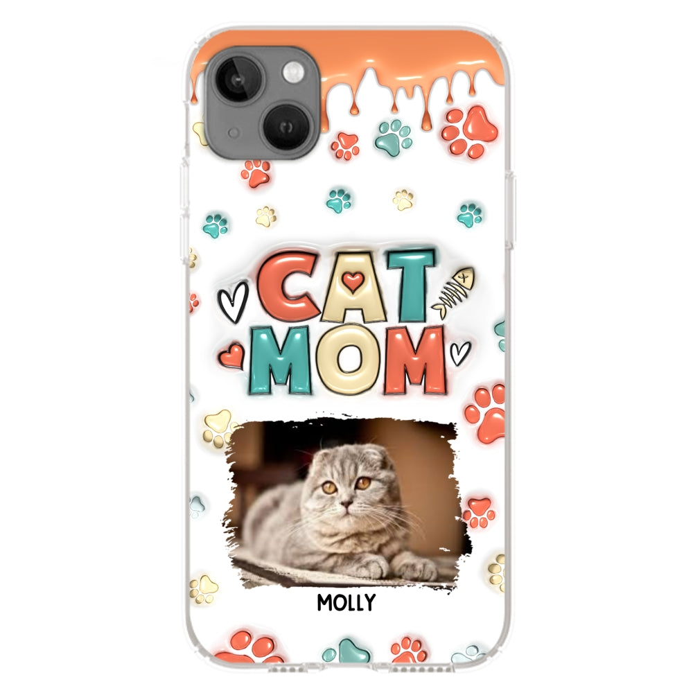 My Lovely Cat Photo - Personalized 3D Inflated Effect Phone Case