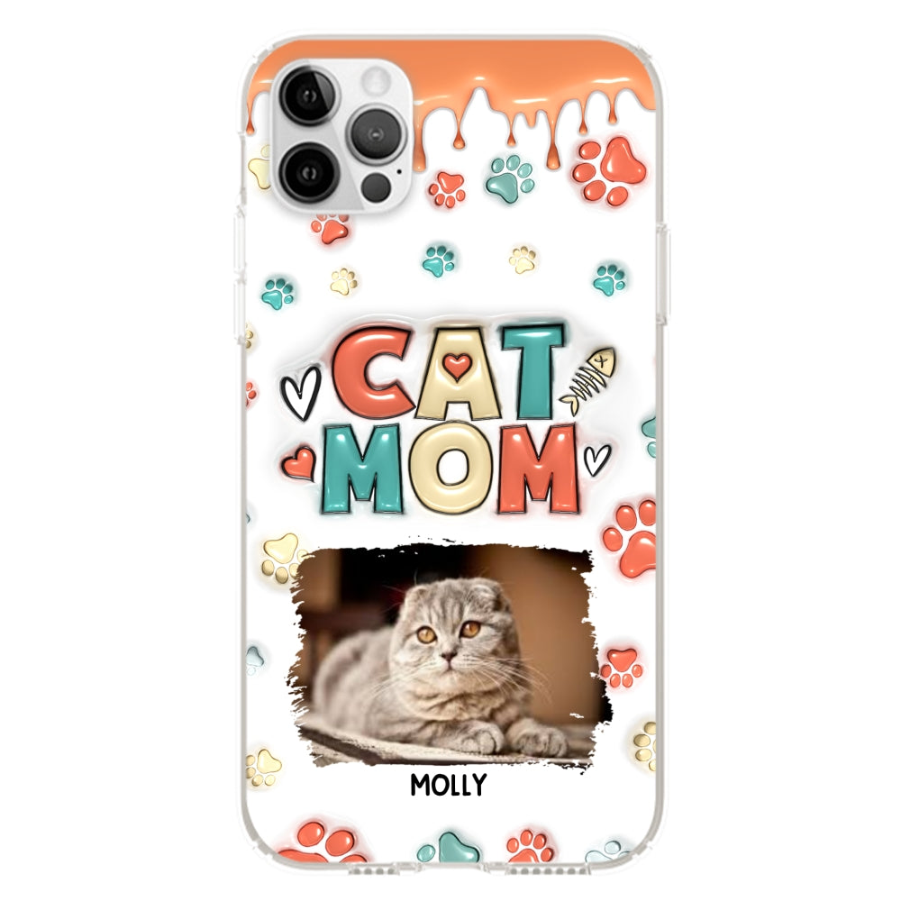 My Lovely Cat Photo - Personalized 3D Inflated Effect Phone Case