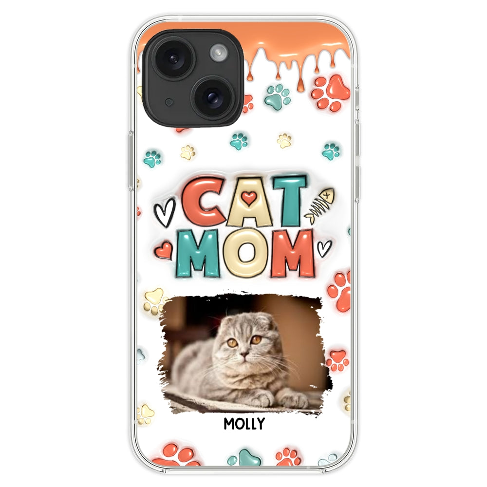 My Lovely Cat Photo - Personalized 3D Inflated Effect Phone Case