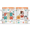 Custom Mother's day Birthday Gifts For Dog Mom, Dog Lovers • Mom Of Pets Version 2 - Personalized 3D Inflated Effect Mug