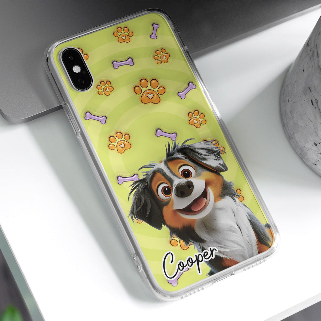 This Human Belongs To Us Cartoon - Personalized 3D Inflated Effect Phone Case