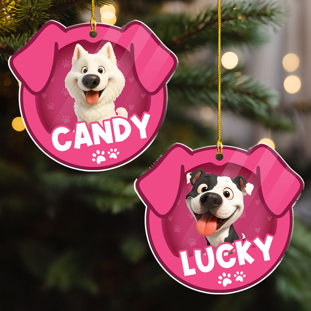 Furry Joy - Personalized Acrylic Ornament