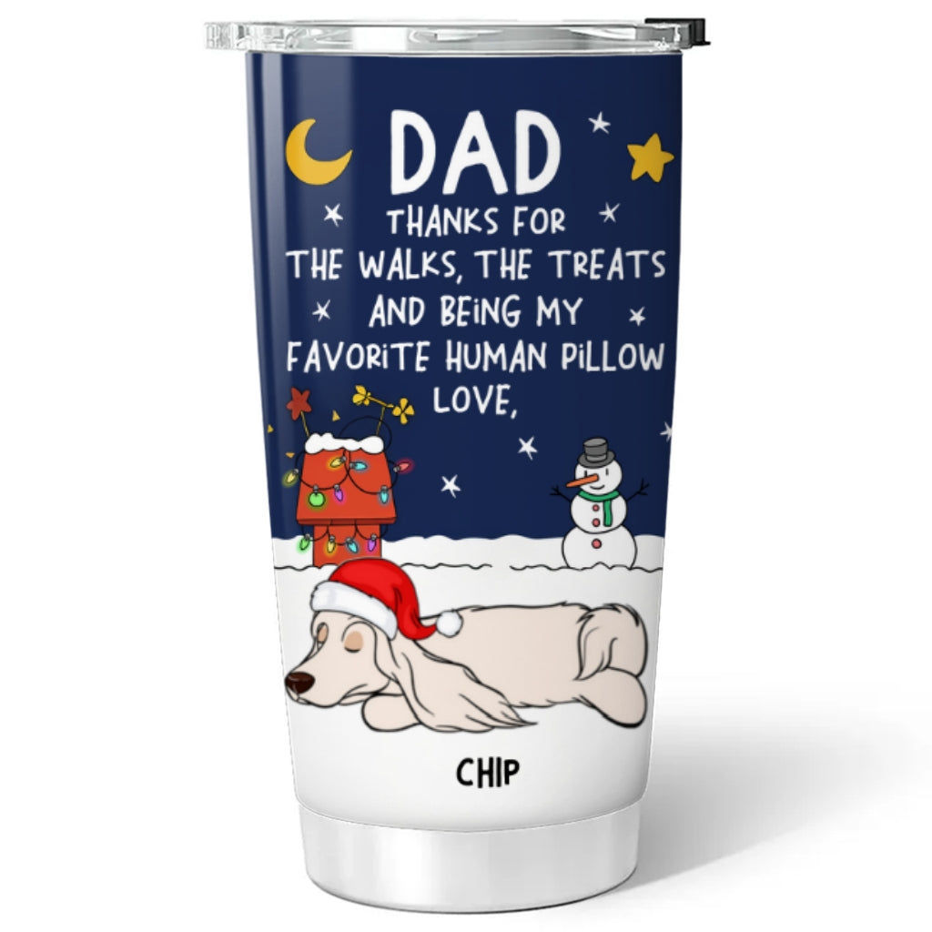 Custom Mother's day Birthday Gifts For Pet Mom, Pet Lovers • Dad Mom We Thank You For - Personalized Tumbler