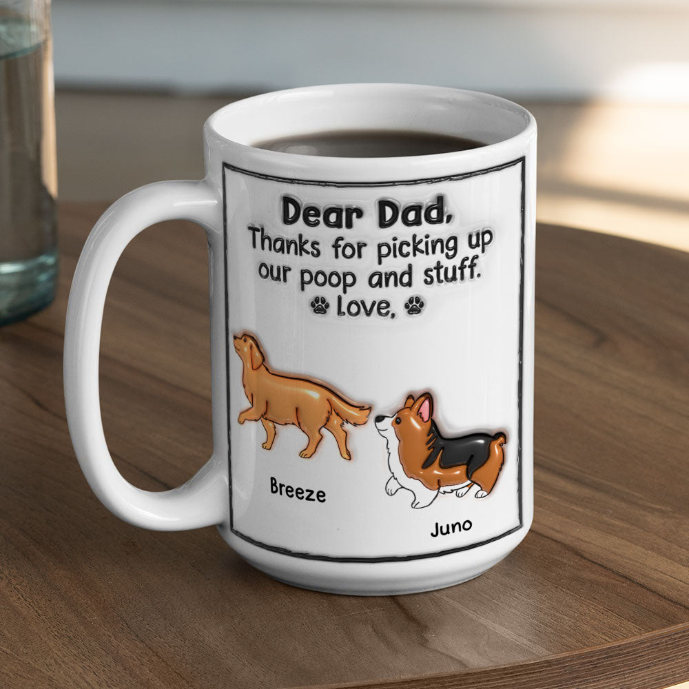 Custom Mother's Father's day Birthday Gifts For Pet Lovers • Love And Licks - Personalized 3D Inflated Mug