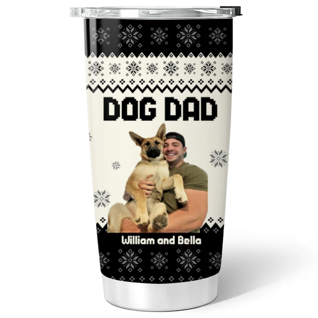 Custom Photo Christmas Birthday Gifts For Dog Lovers • You Are Ahead All Photo - Personalized Tumbler