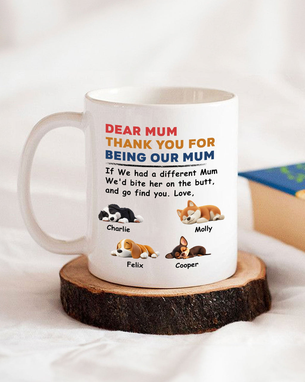 Custom Christmas Birthday Gifts For Dog Lovers • If I Had A Different - Personalized Coffee Mug