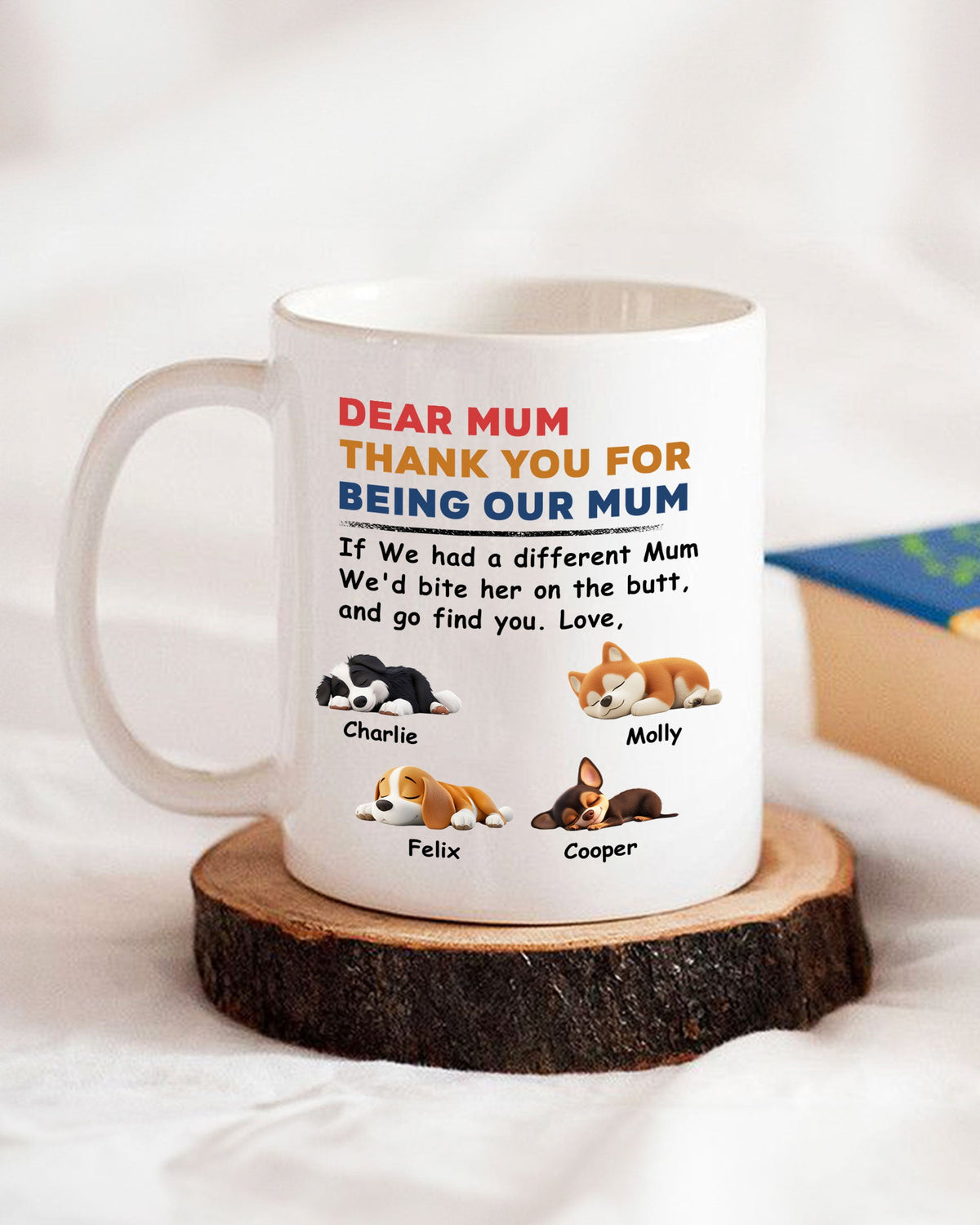 Custom Christmas Birthday Gifts For Dog Lovers • If I Had A Different - Personalized Coffee Mug