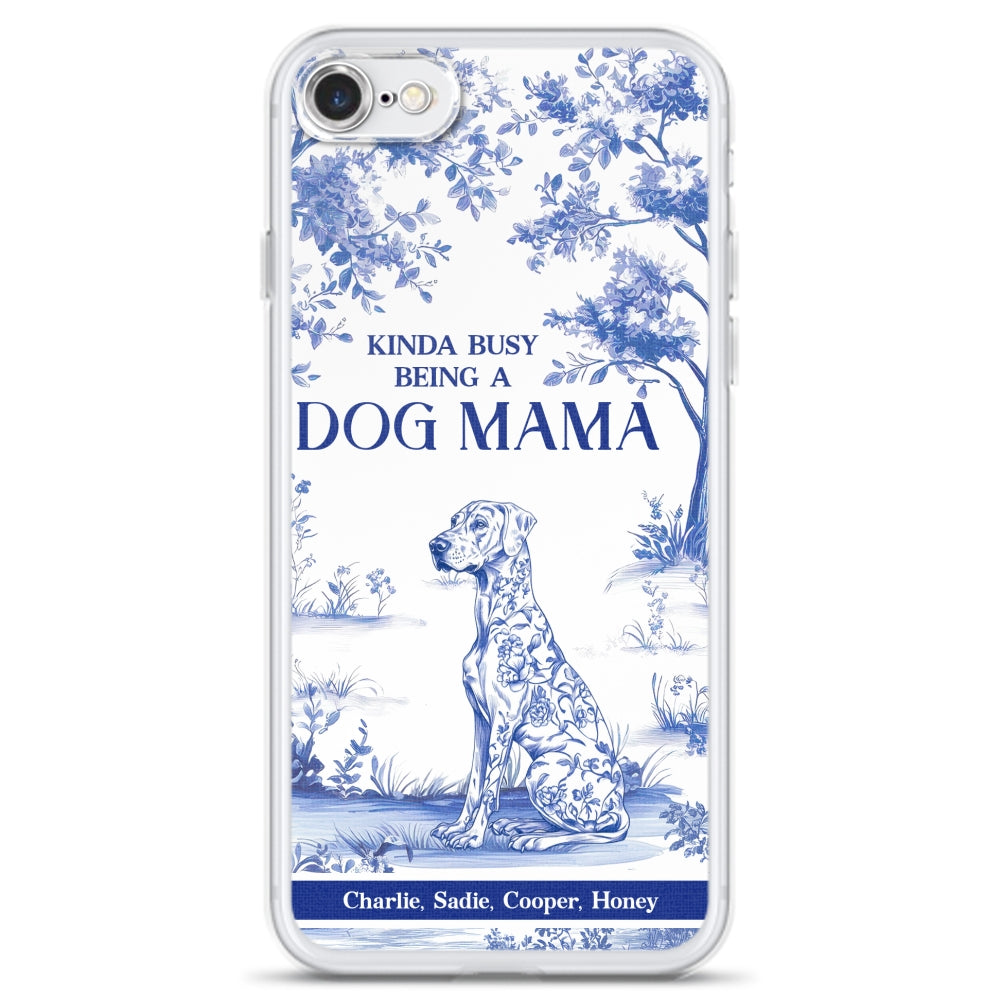 Lovely Dog Toile - Personalized Phone Case