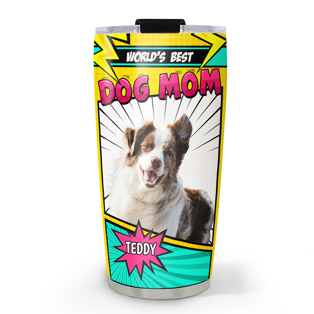 Custom Photo Christmas Birthday Gifts For Dog Mom, Dog Lovers • Amazing You Are Photo - Personalized Tumbler