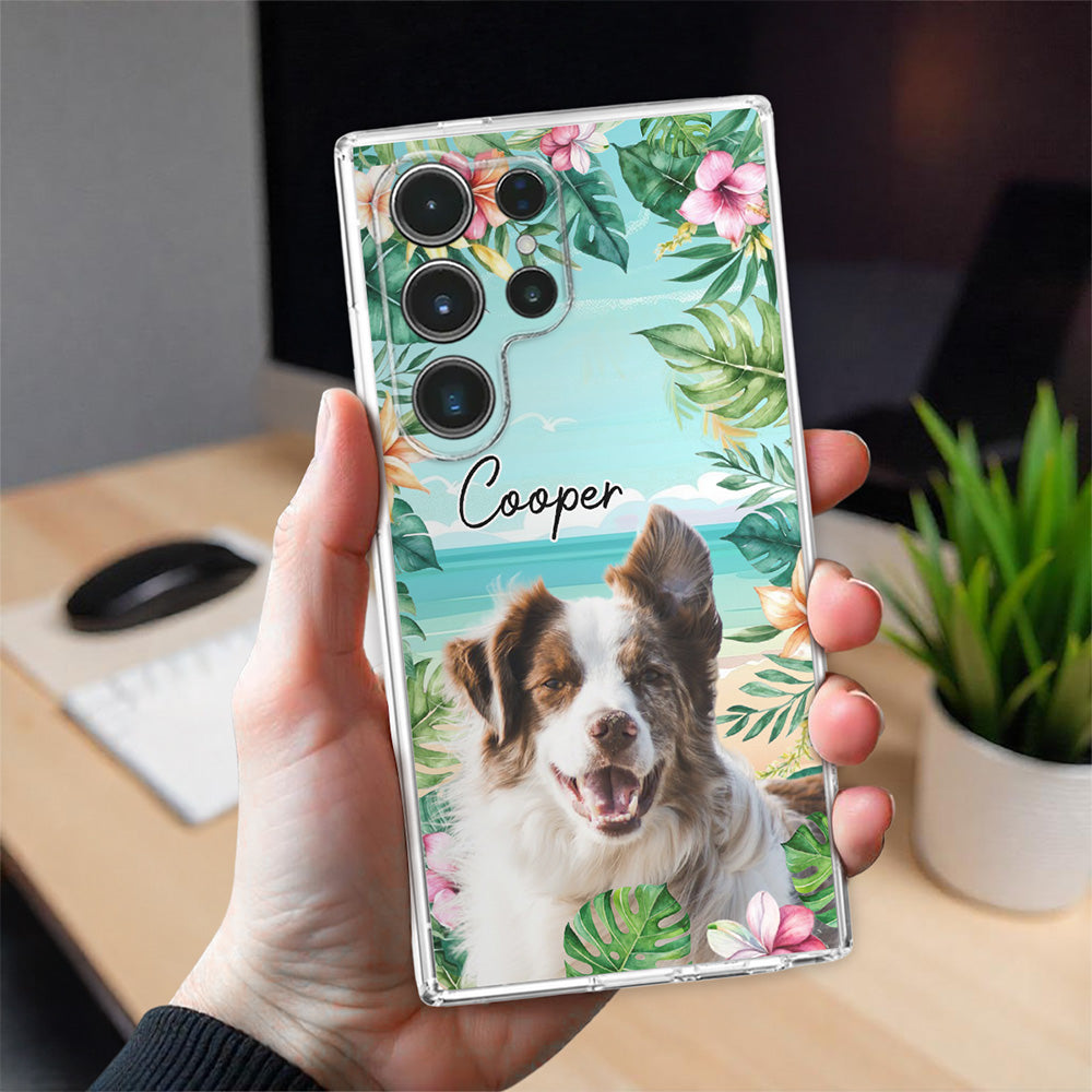 Pet Summer Photo - Personalized Phone Case