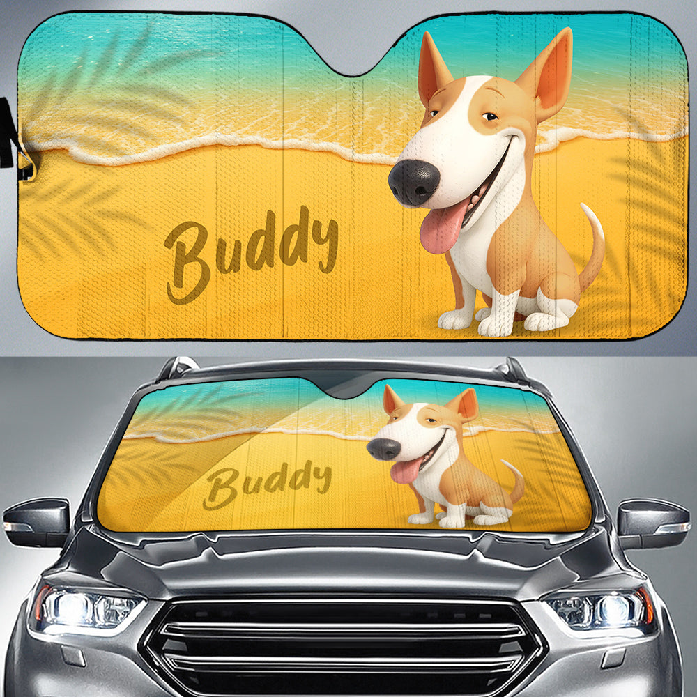Take Us To The Beach - Personalized Car Sunshade