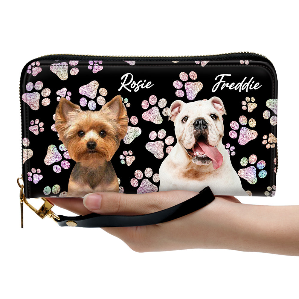 Anywhere Together Photo - Personalized Leather Wallet