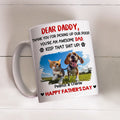 Custom Photo Father's day Birthday Gifts For Pet Dad, Pet Lovers • Awesome Dad Photo - Personalized Coffee Mug