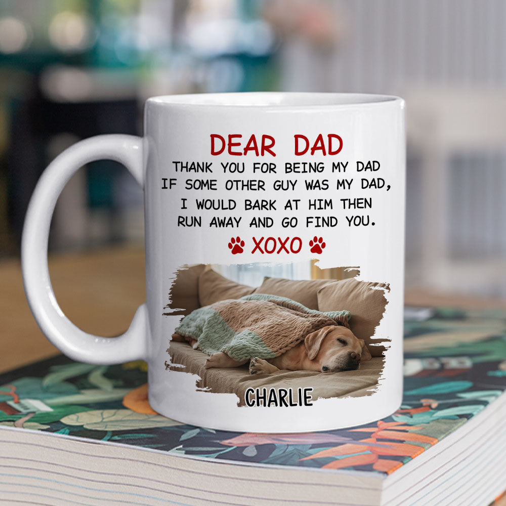 Custom Photo Christmas Birthday Gifts For Dog Lovers • Xoxo Dog Mom Photo - Personalized Coffee Mug