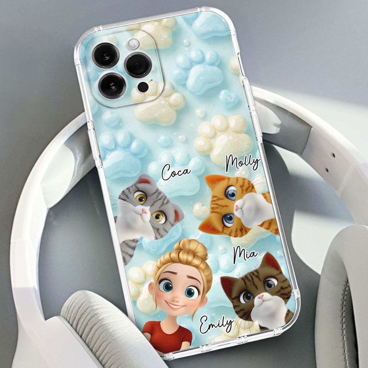 Candy Paws Ver Cat - Personalized Phone Case