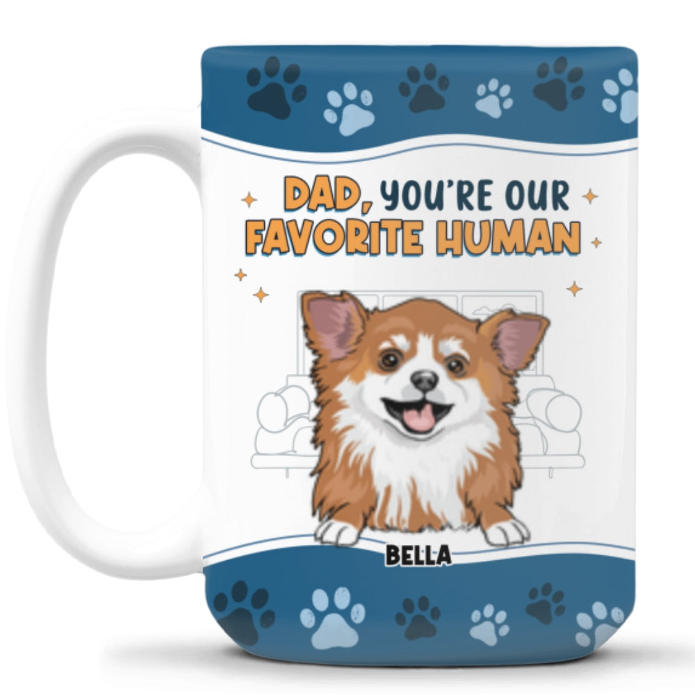 Custom Mother's day Birthday Gifts For Cat Mom, Cat Lovers • I Love You The Most Ver Pet - Personalized Coffee Mug