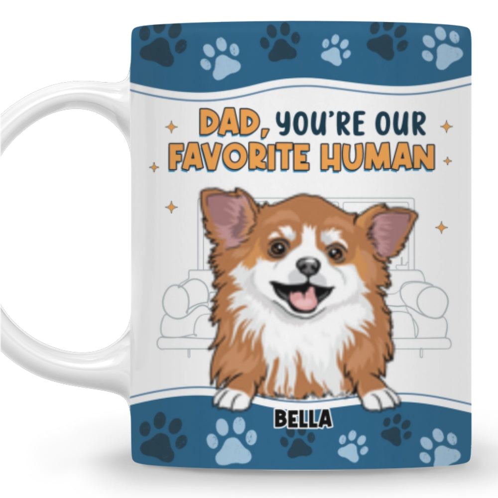 Custom Mother's day Birthday Gifts For Cat Mom, Cat Lovers • I Love You The Most Ver Pet - Personalized Coffee Mug