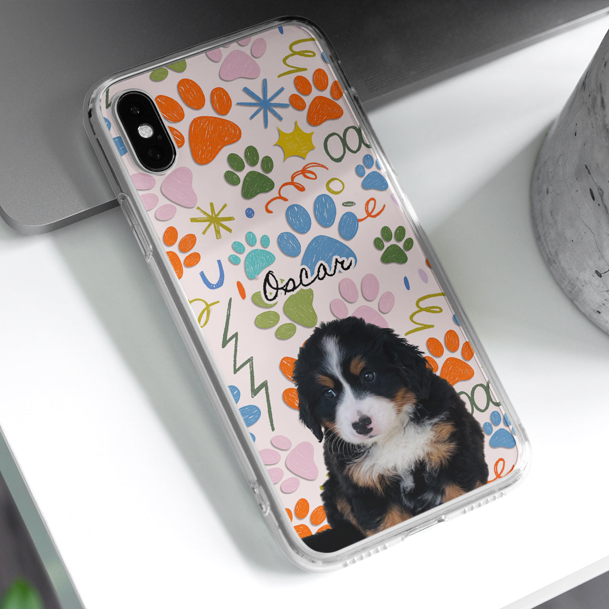 Doodle With Me Photo - Personalized Phone Case