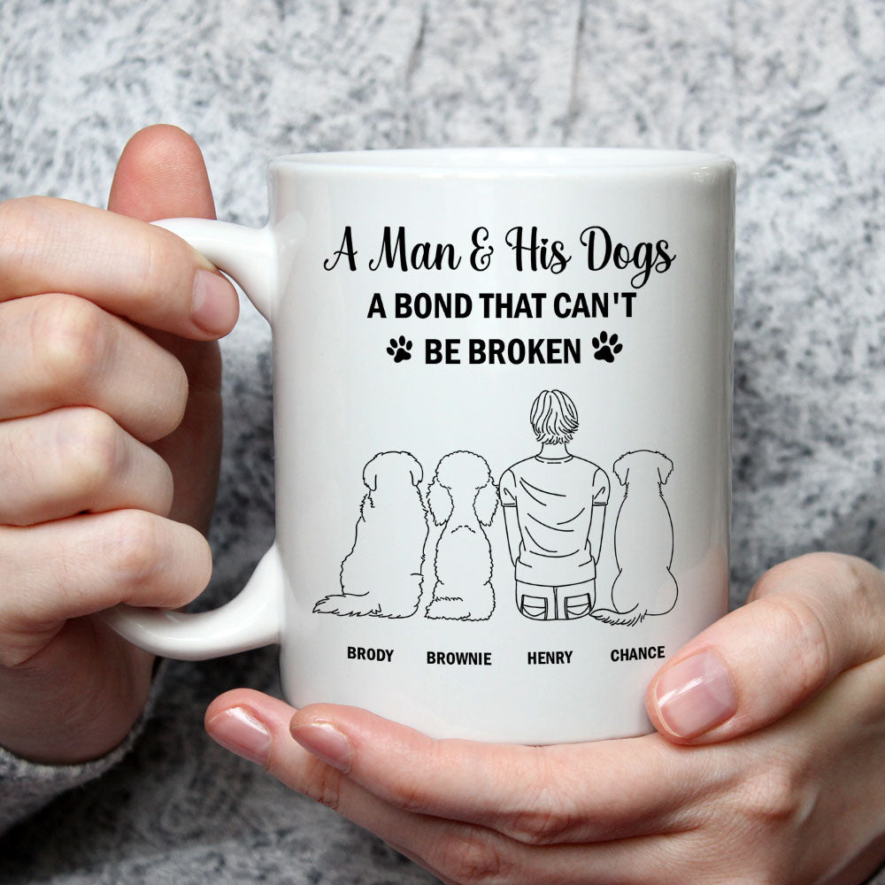 Custom Mother's day Birthday Gifts For Cat Mom, Cat Lovers • Our Bond - Personalized Coffee Mug