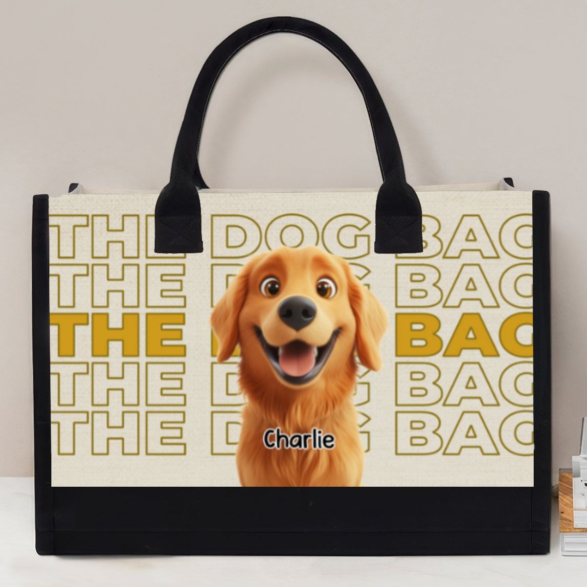 The Bag - Personalized Canvas Tote Bag