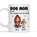 Custom Christmas Birthday Gifts For Dog Lovers • But Cooler - Personalized Coffee Mug